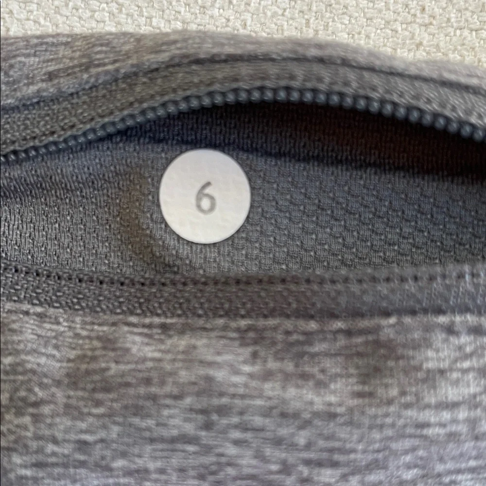 Lululemon Speed Short 4-way Stretch Raspberry Glo Light/Heathered Slate, size 6 - Picture 6 of 8